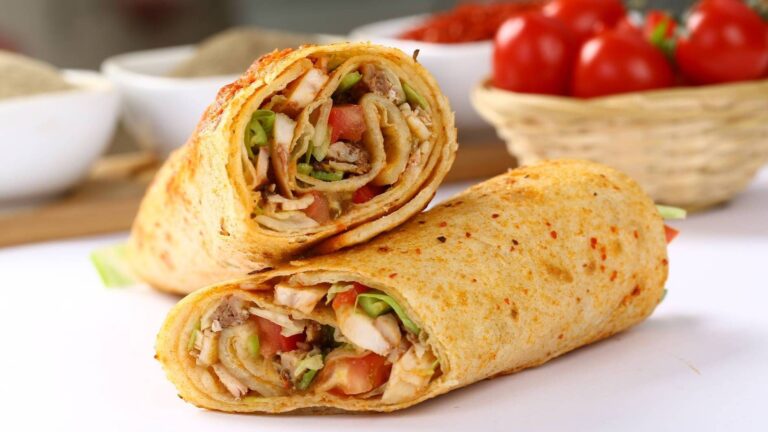 Burritos mexicanos de pollo: Combinación de sabores y tradición