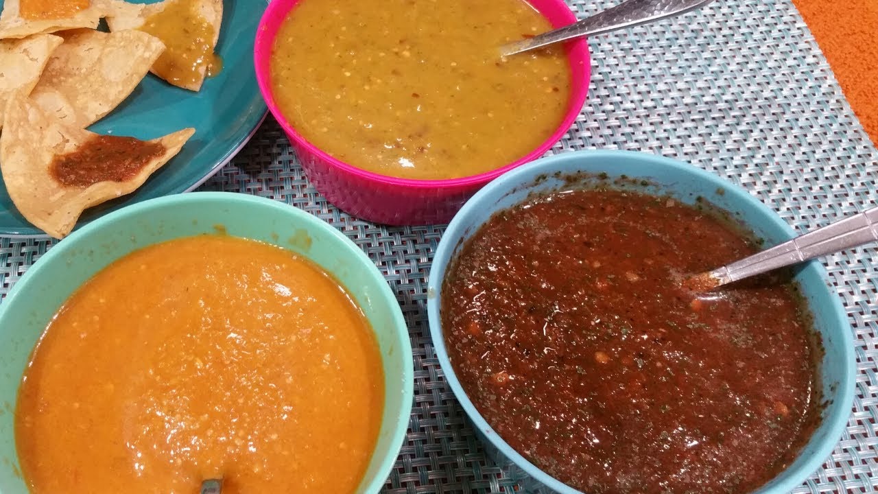 salsas mexicanas para tacos